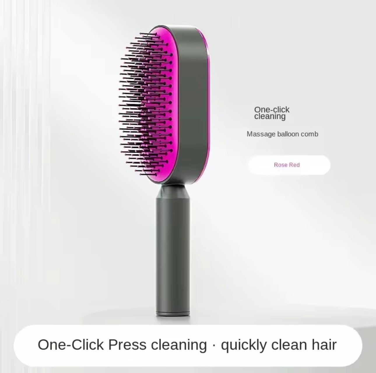 Brosse autonettoyante Nuvyra - vue latérale